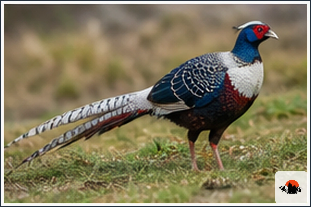 Brown Eared Pheasant - type of Animals in China