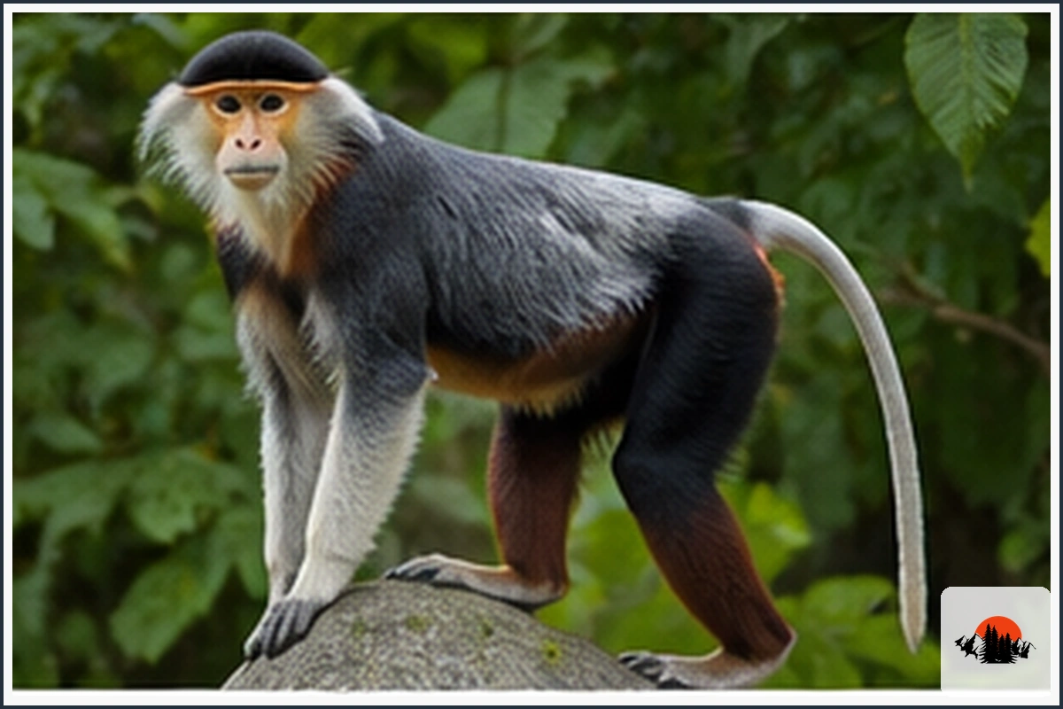 Douc Langur - type of Monkeys in Asia