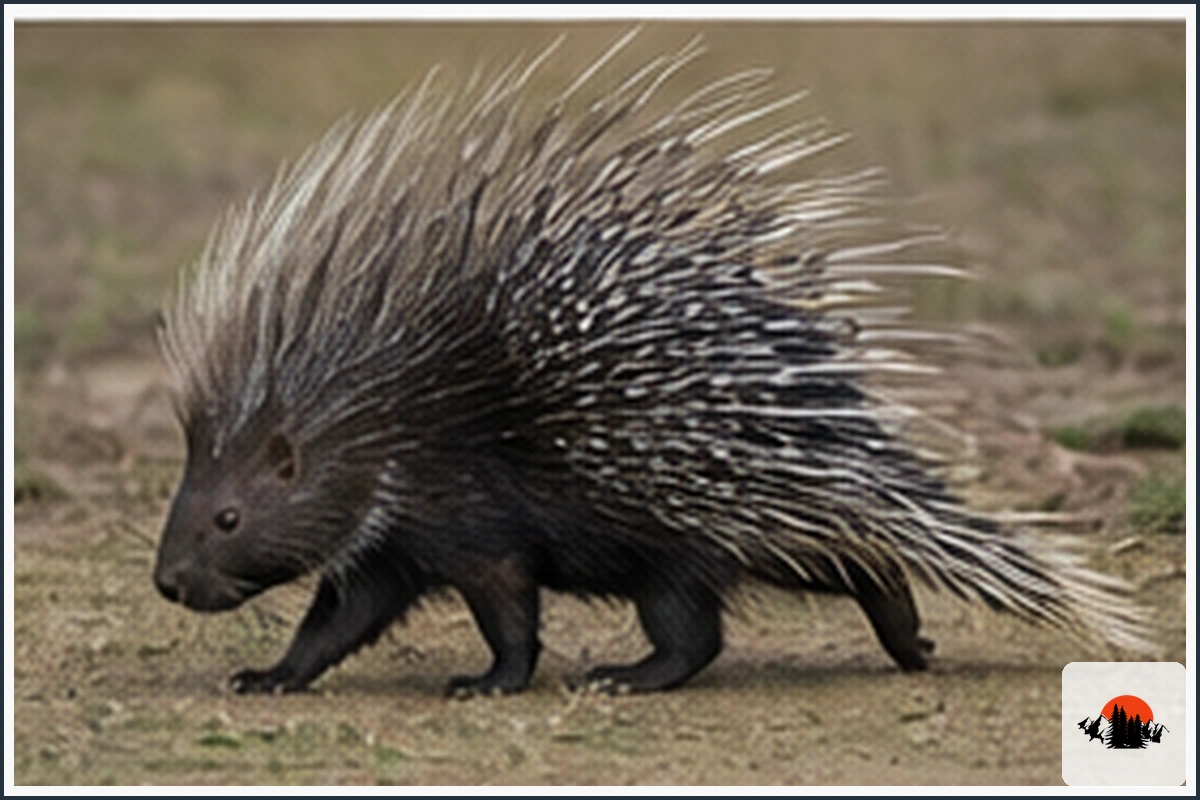 Indian Crested Porcupine - type of Animals in India