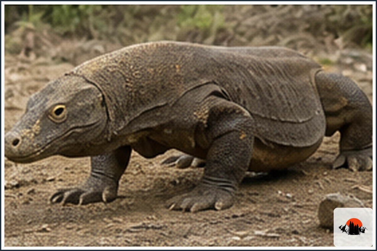Komodo Dragon - type of Animals in Asia