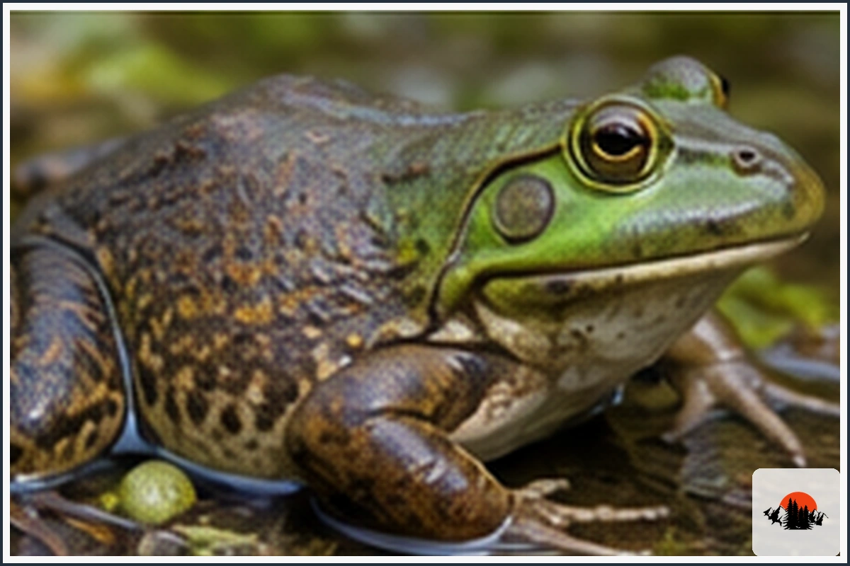 American Bullfrog - type of Animals in North America