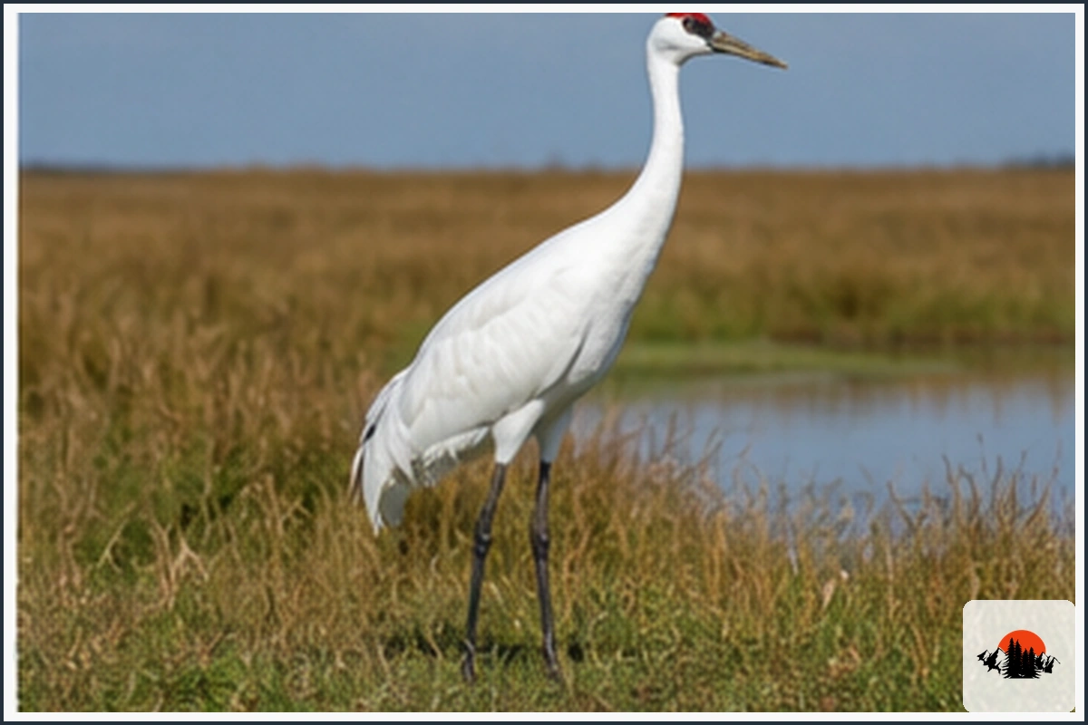 Whooping Crane - type of Animals in Texas