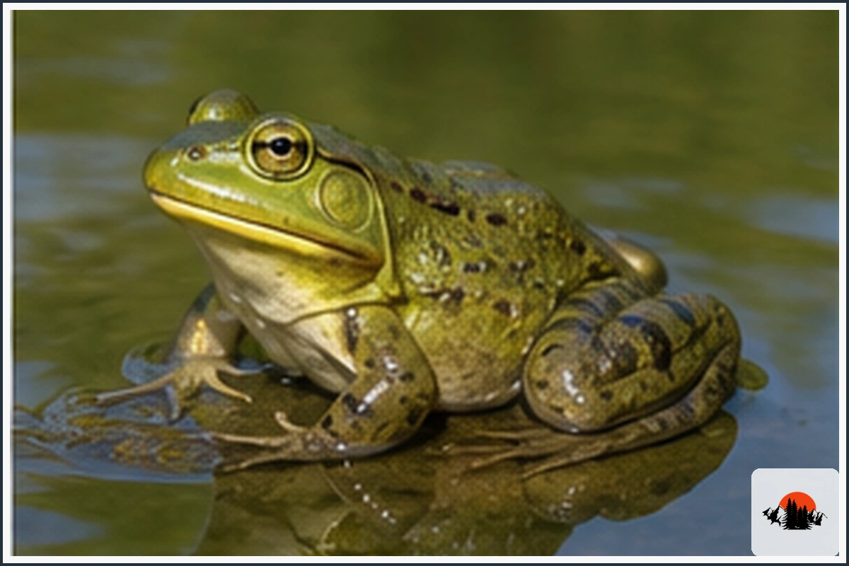 American Bullfrog - type of Animals in California