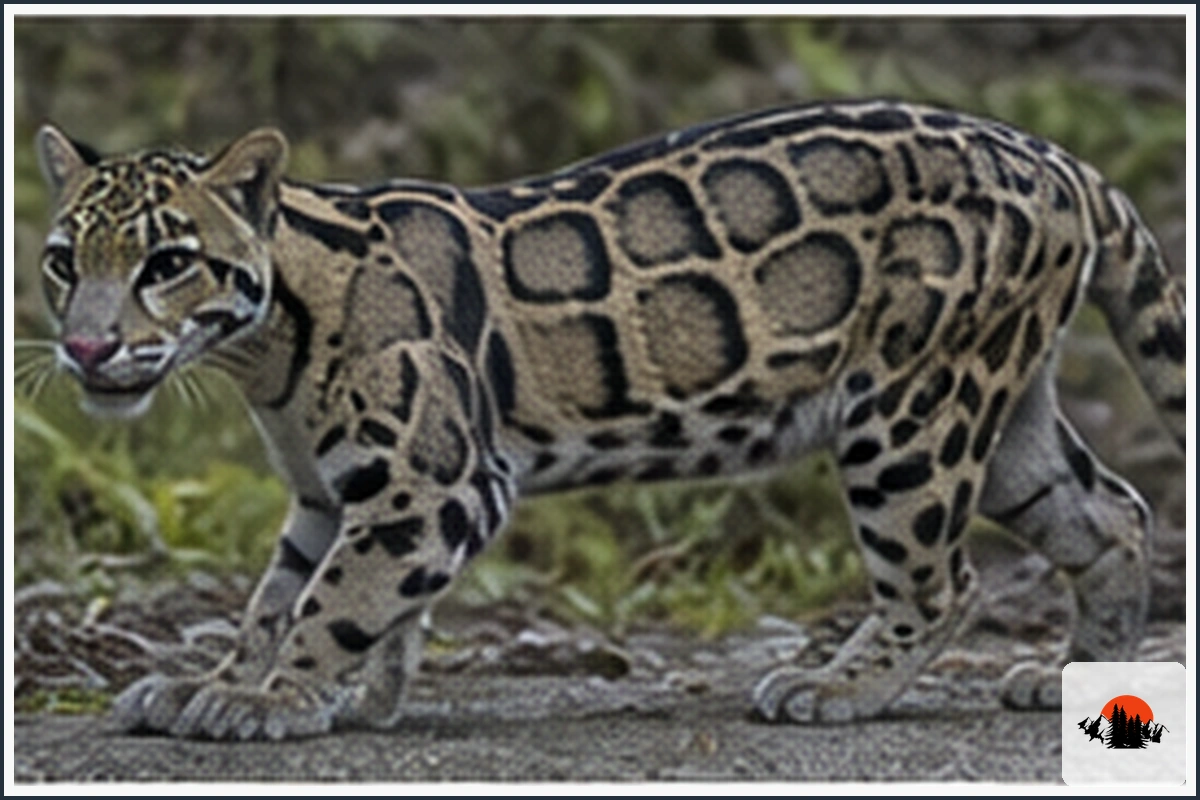 Clouded Leopard - type of Animals in Asia