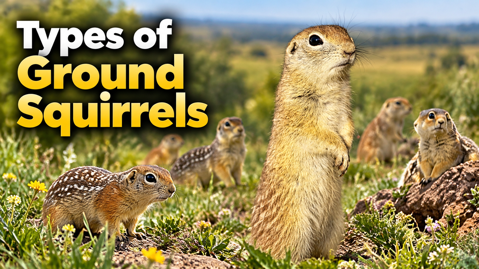 Types-of-Ground-Squirrels