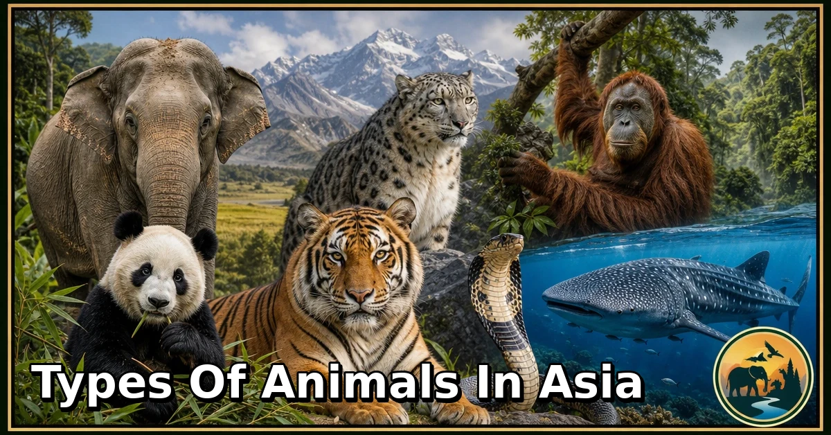 30 Types of Animals in Asia: Complete Guide to Species, Habitat, Diet, and Behavior