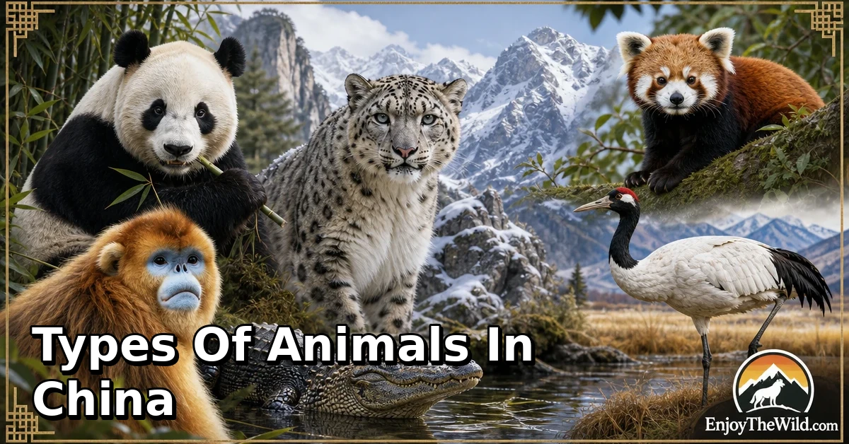 30 Types of Animals in China: Amazing Species, Natural Habitats, and Interesting Facts