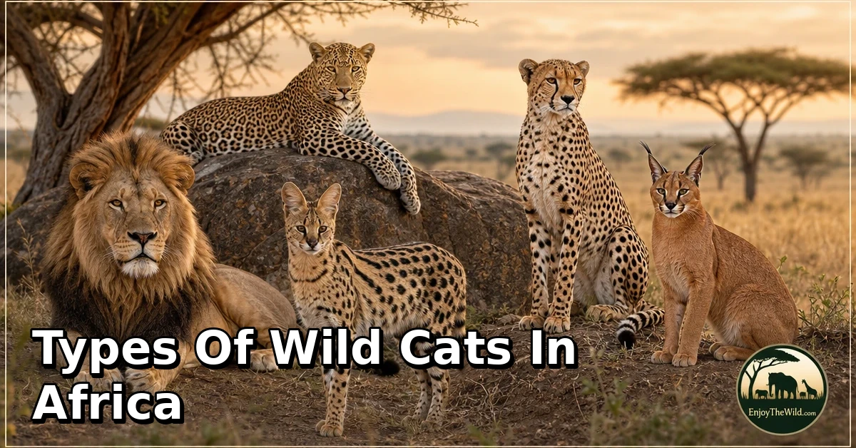 10 Types of Wild Cats in Africa: Complete Guide to Species, Habitat, Diet, and Behavior