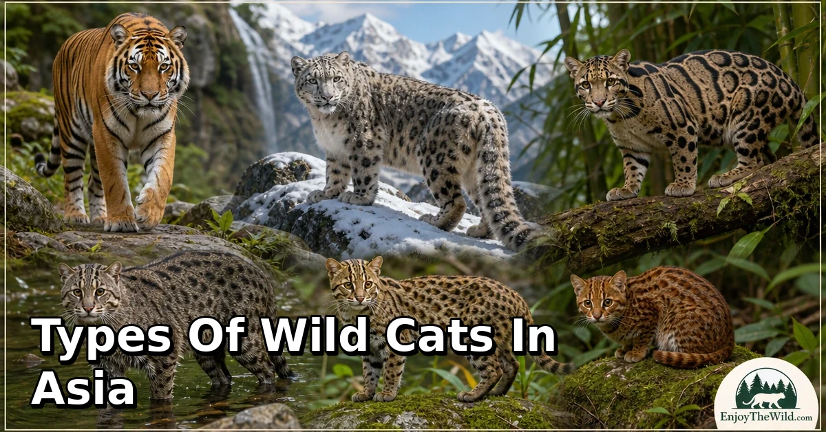 18 Types of Wild Cats in Asia: Discover Their Types, Characteristics, and Natural World
